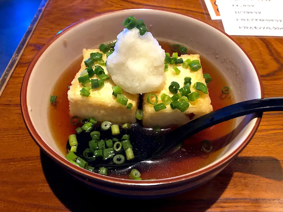 揚げだし豆腐|しのぶさん