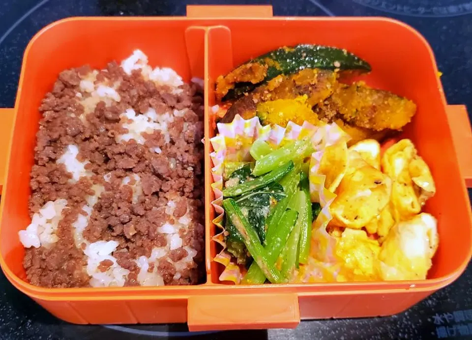 割と頑張った自炊弁当|JDの限界弁当さん