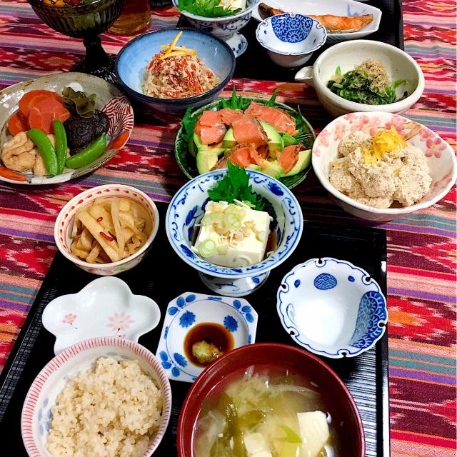 和食晩ご飯晩酌ふたりご飯 地味飯あっさりご飯 自作の器ゆっくりご飯のんびり暮らし Blueberry Snapdish スナップディッシュ Id Vm4tla