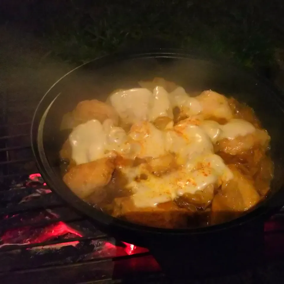 鶏肉とチーズ|いかぴさん