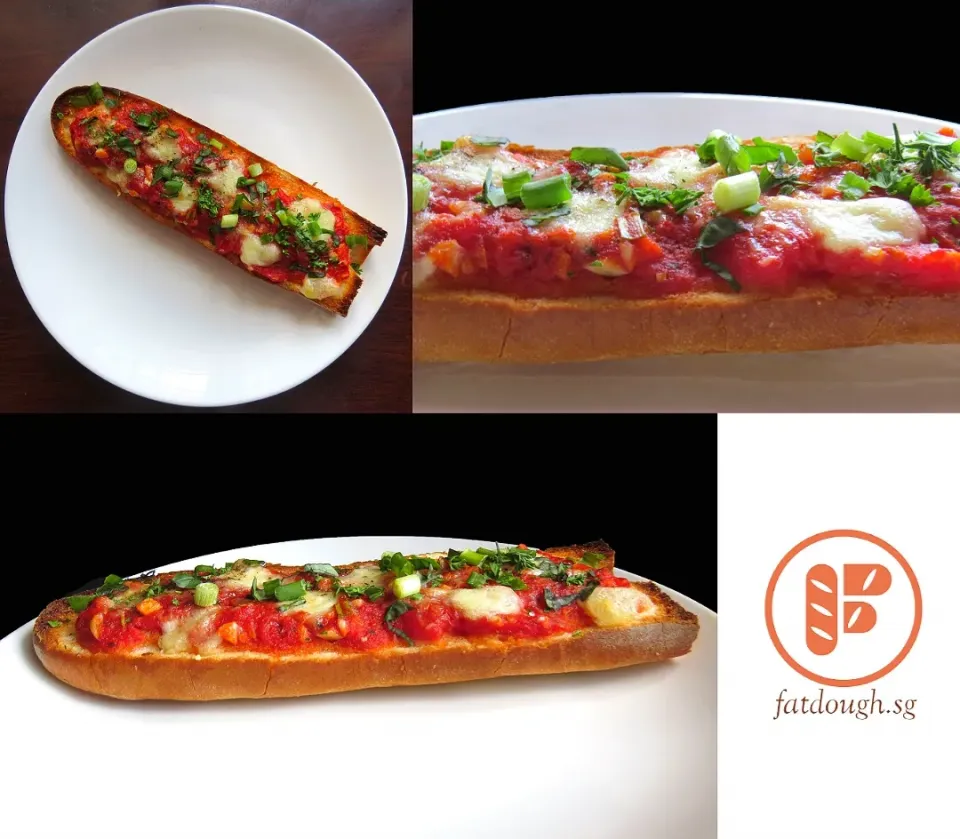 Snapdishの料理写真:Baguette Pizza - The Margherita|Daniel Limさん