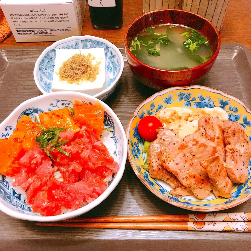 二色丼定食|haruyokoさん