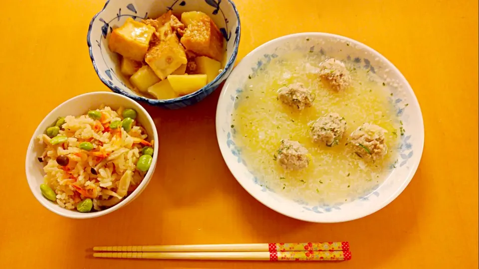 💕桜えびと枝豆の炊き込みご飯💕|yuiママさん