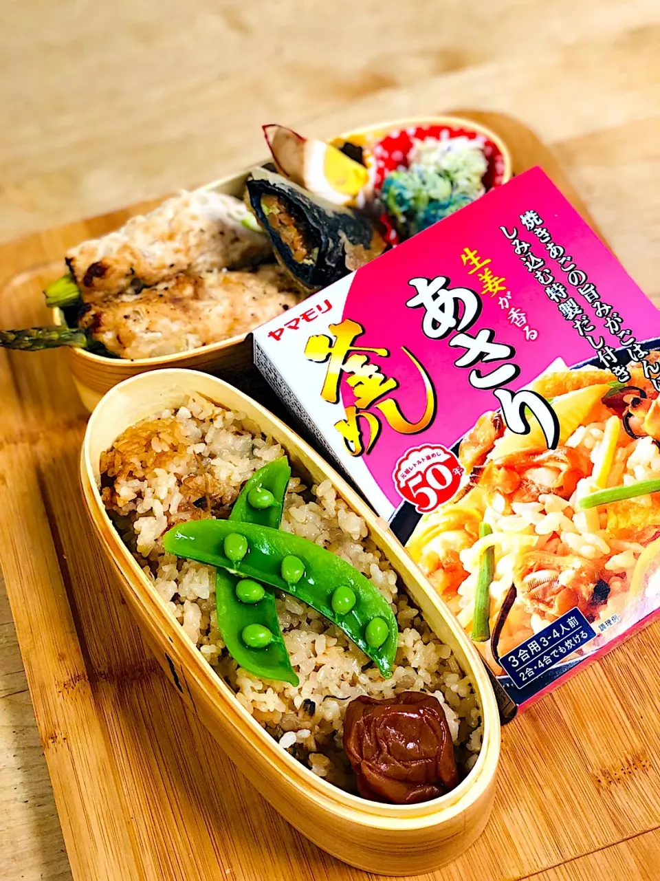 あさり釜めしの中華おこわ風弁当🍱|かずきっちんさん