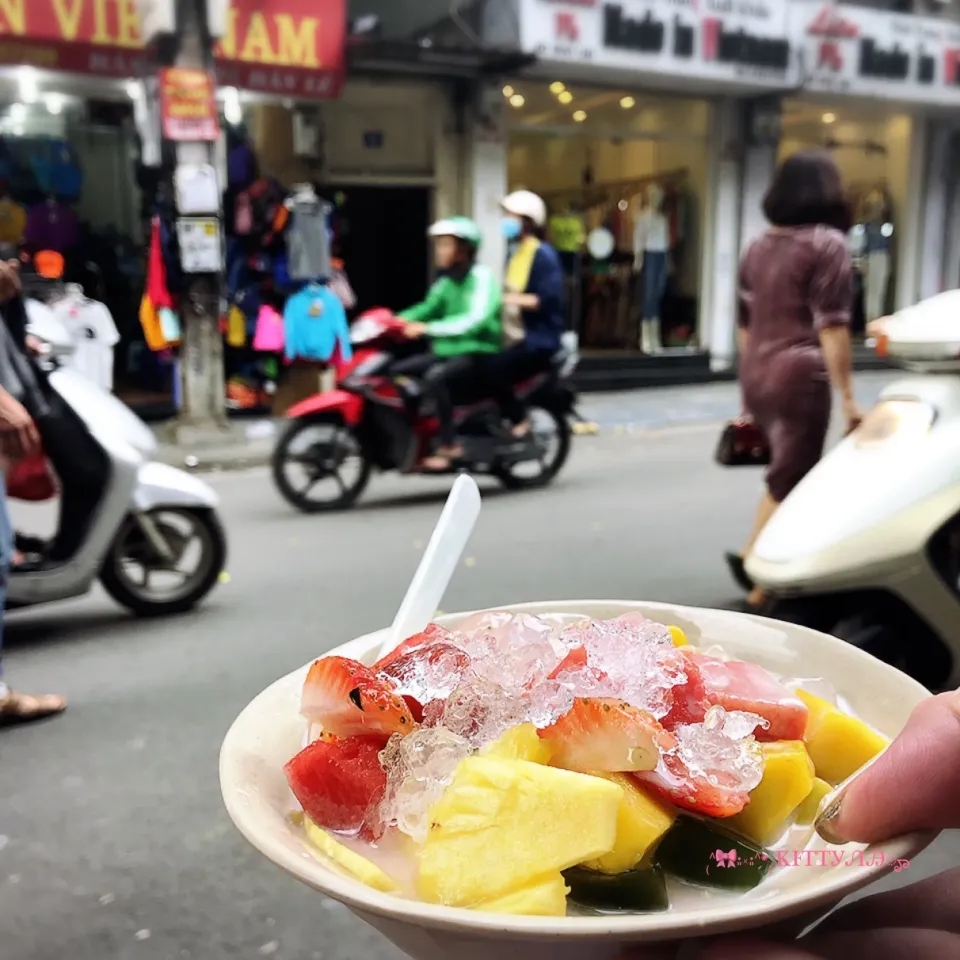 2019 Hanoi -Vietnam local dessert 🍧|🎀Kittyna🌸さん