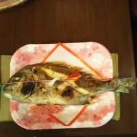 Snapdishの料理写真:お食い初め　祝い鯛|四季の味  しゅせんさん