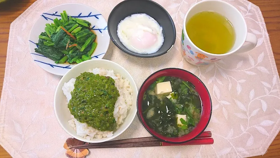 3/10の朝食
春だなぁ～🌸|卯月さん