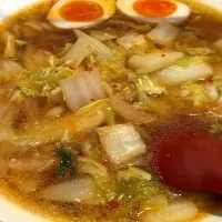 彩華ラーメン 煮卵入り|うえのぶさん