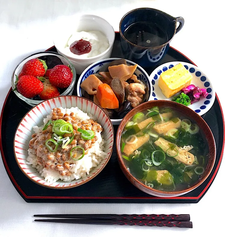 朝ごはんを食べよう🌸和食で朝ごはん🙌|あしゃぱんさん