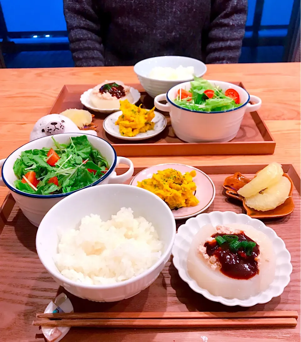 Snapdishの料理写真:3/10晩ご飯🍽
ふろふき大根つくった💓
圧力鍋様いつもありがとう😘
子供が生まれたらもっと活用しよう💓|おーやんさん