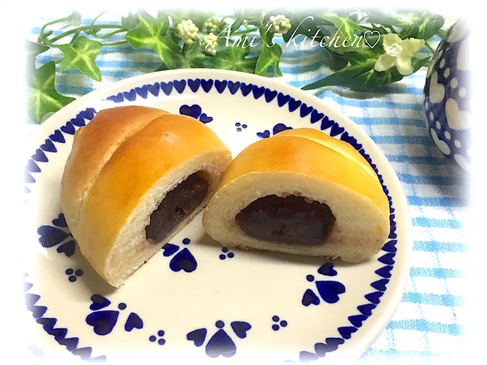 あみさんの料理 あん塩バターロール😊🥐|あみさん