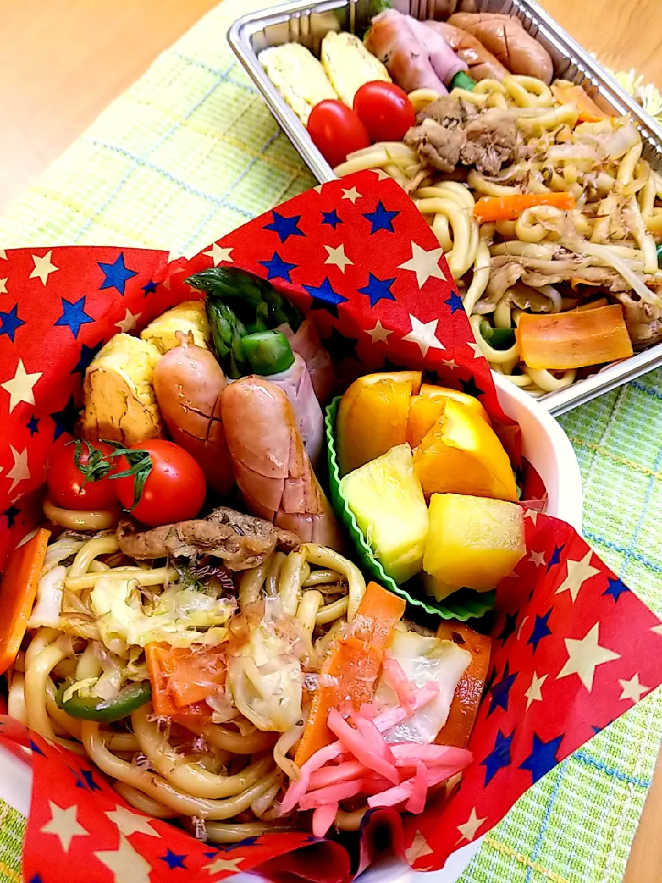 3月11日　高１息子と旦那弁当|あけみさん