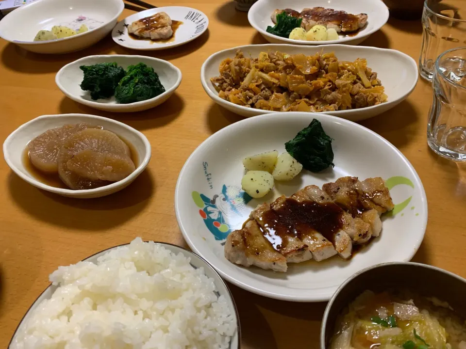 Snapdishの料理写真:土曜日の夜ごはん☆2019.3.9.|kimikimiさん