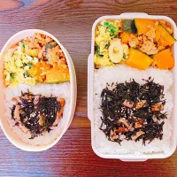 Snapdishの料理写真:あるもの詰め弁当|emoさん