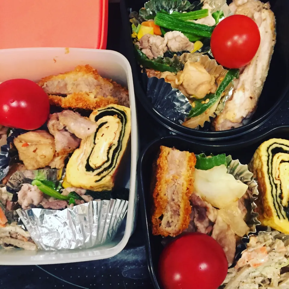 Snapdishの料理写真:今日のお弁当|kenji kojimaさん