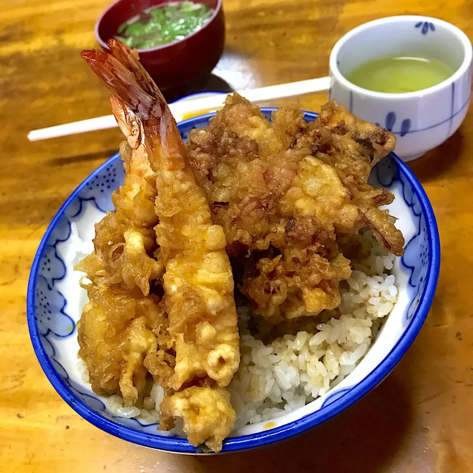 天丼 中@八ツ手屋(神田)|塩豚骨さん