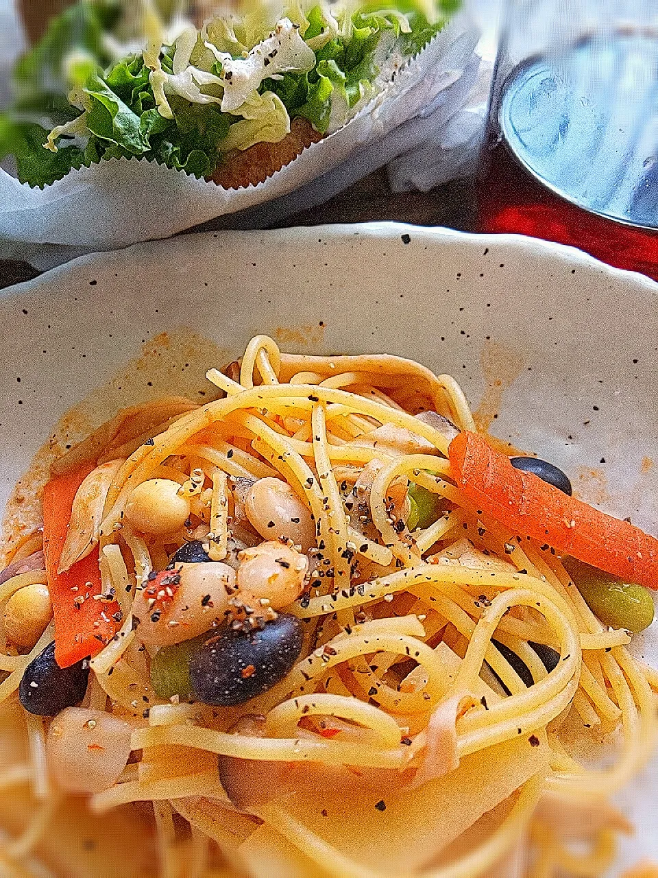 おひとりさまビーガンランチ

トマトスープパスタ
手作り豆乳マヨの春キャベツサンド♥|後藤妙子さん