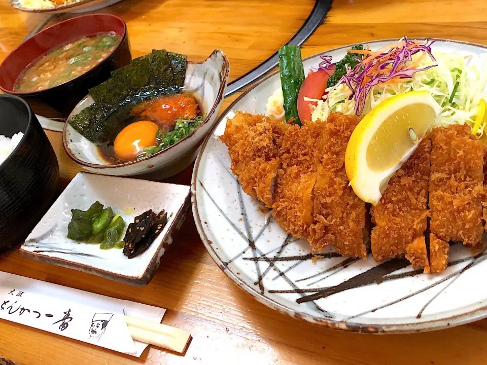 チキンカツ定食〜おろしポン酢〜☆とんかつ1番|はるかさん