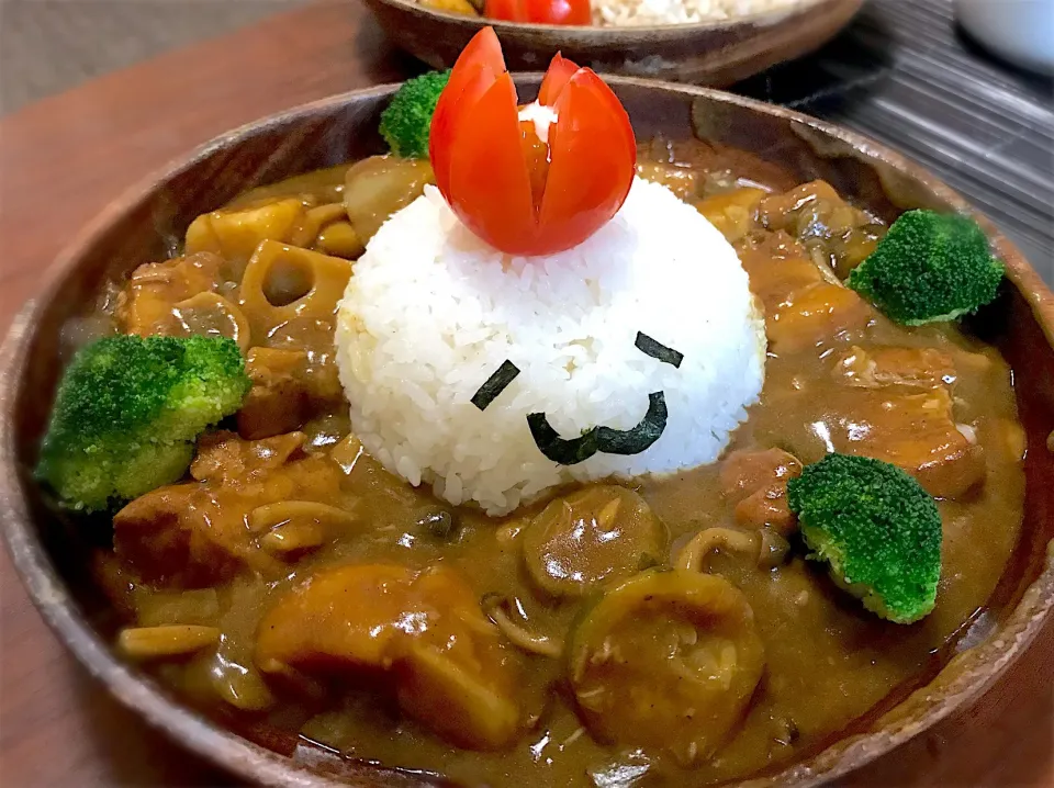 あざらしさんカレー|ちっきーさん