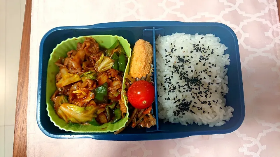 回鍋肉🎵旦那さんお弁当🎵😊|かおるcitronさん