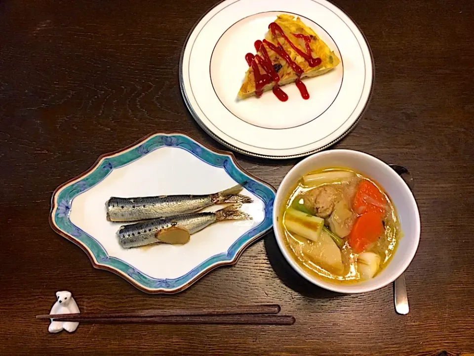 イワシの煮付け
スパニッシュオムレツ
ポトフ|カドラさん