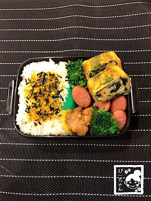 Snapdishの料理写真:旦那様☆夜勤用ミニ弁当😊|☆ぴ〜ちゃん☆さん