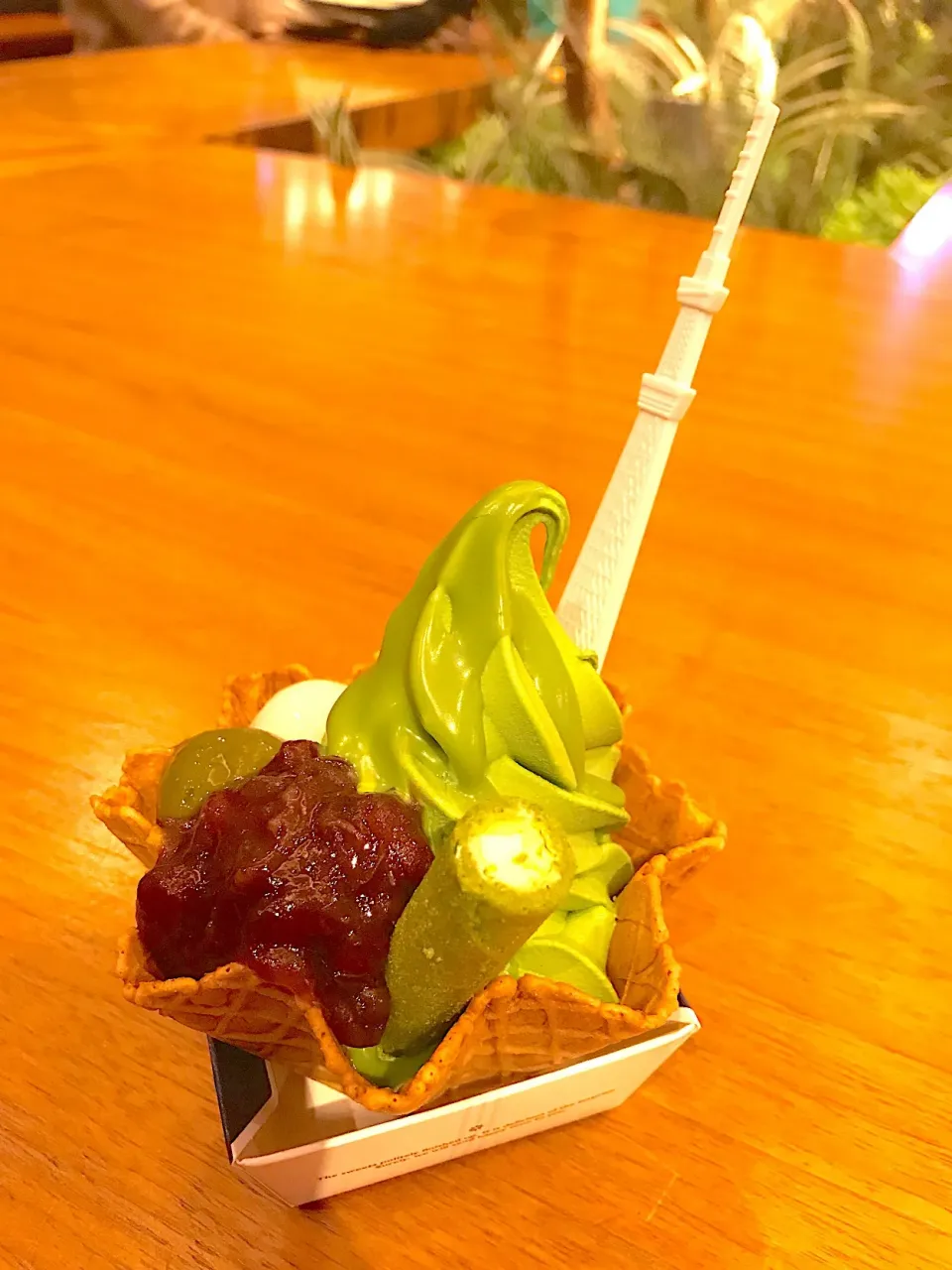 Matcha ice cream|Sky Blueさん