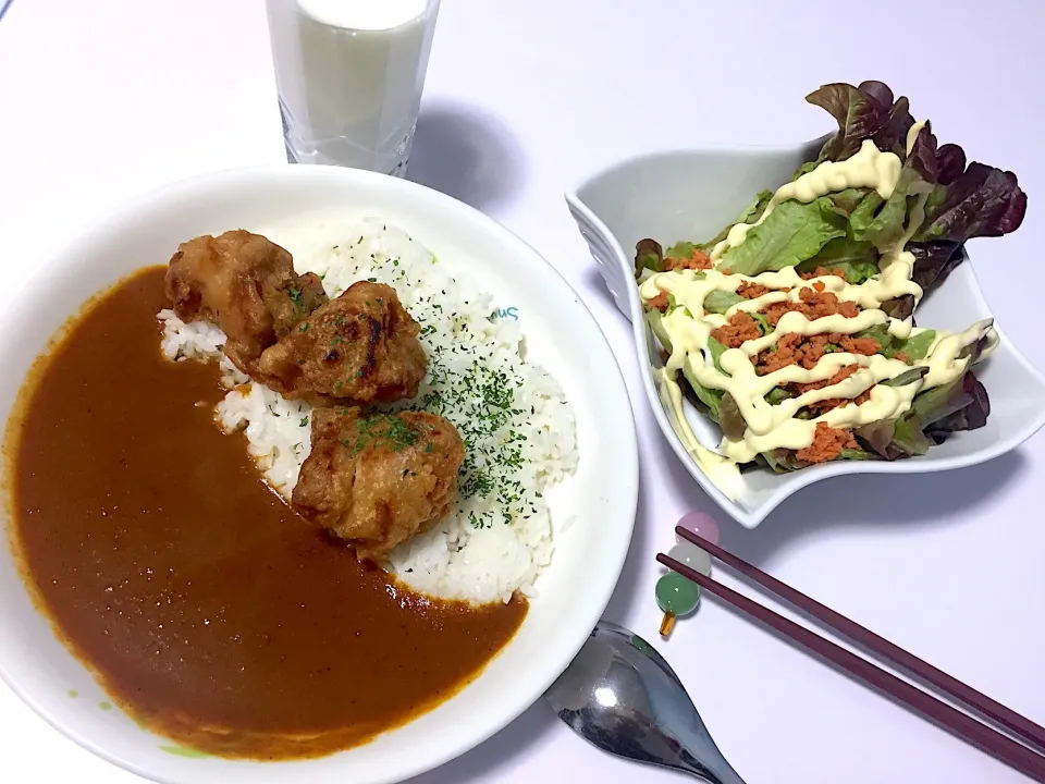 Snapdishの料理写真:今宵は、久世福商店 旨辛印度風カレー🍛
#久世福商店
#旨辛印度風カレー
#チキンカレー|Kojiさん