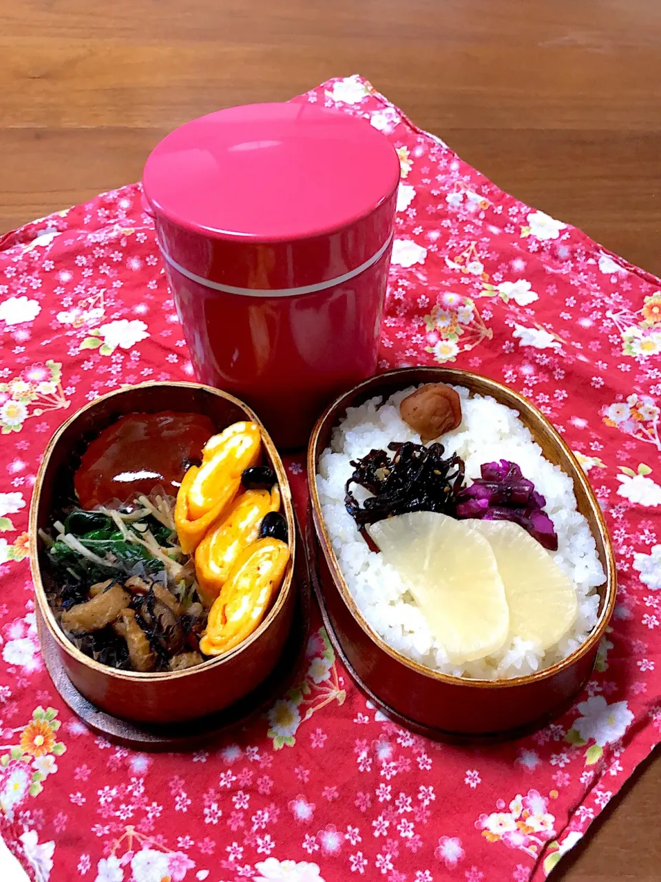 3.12JKハンバーグお弁当|sakurasakuさん