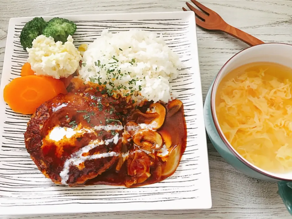 ワンプレートごはん🍴|はる꒰(๑´•.̫ • `๑)꒱さん