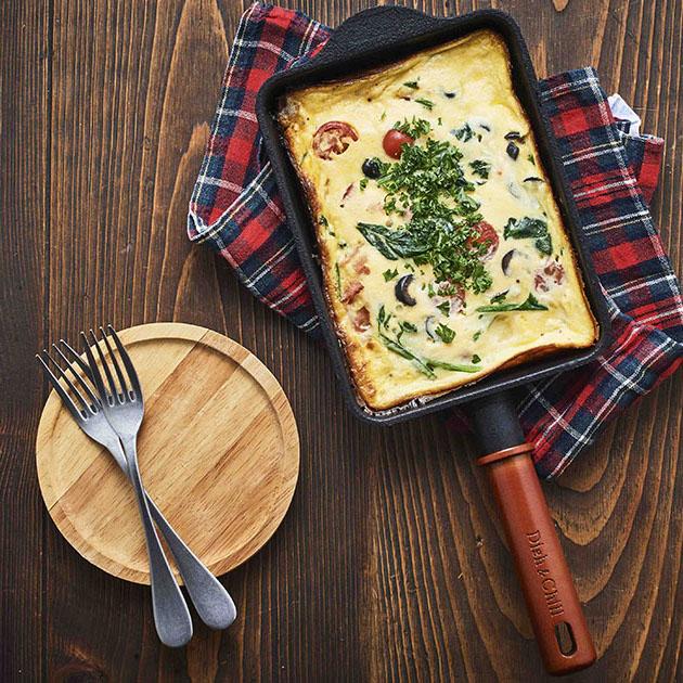 ほうれん草 トマト ベーコンのオープンキッシュ 和平フレイズ株式会社 Snapdish スナップディッシュ Id Hlz1baa