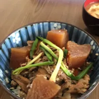 ぶり大根丼|佐藤隆弘さん