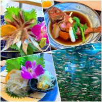 金目鯛の煮付け定食&生しらす、鰯の刺身など@道の駅 九十九里