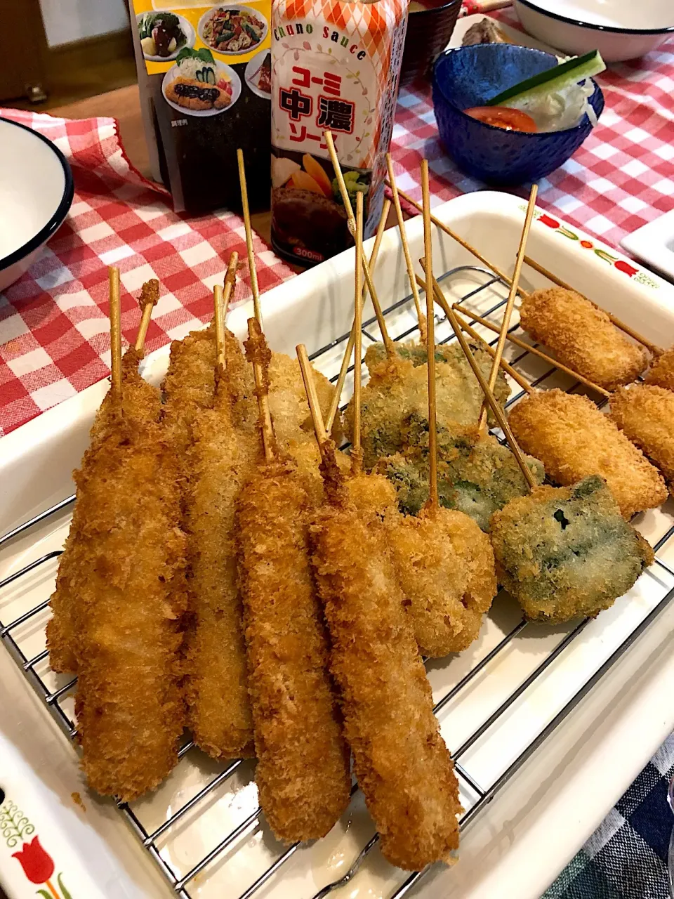 串揚げ屋の休日ご飯|ピヨまるさん