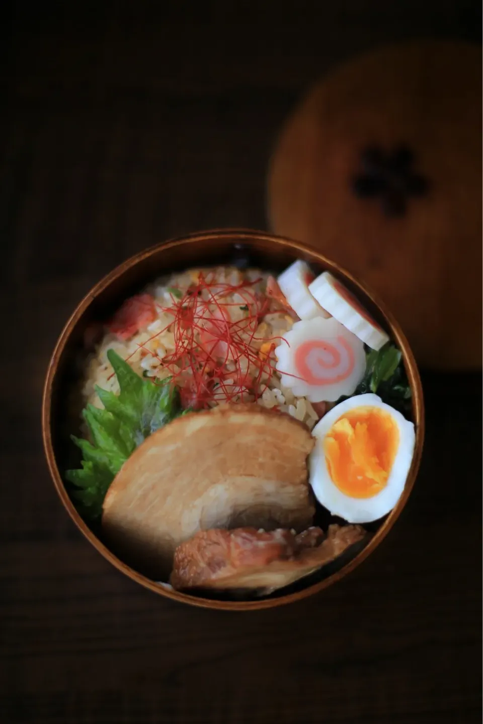 焼豚と炒飯のお弁当|ゆいか＊さくママさん