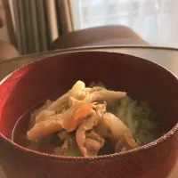 Snapdishの料理写真:朝！
お味噌汁|ルーシーさん