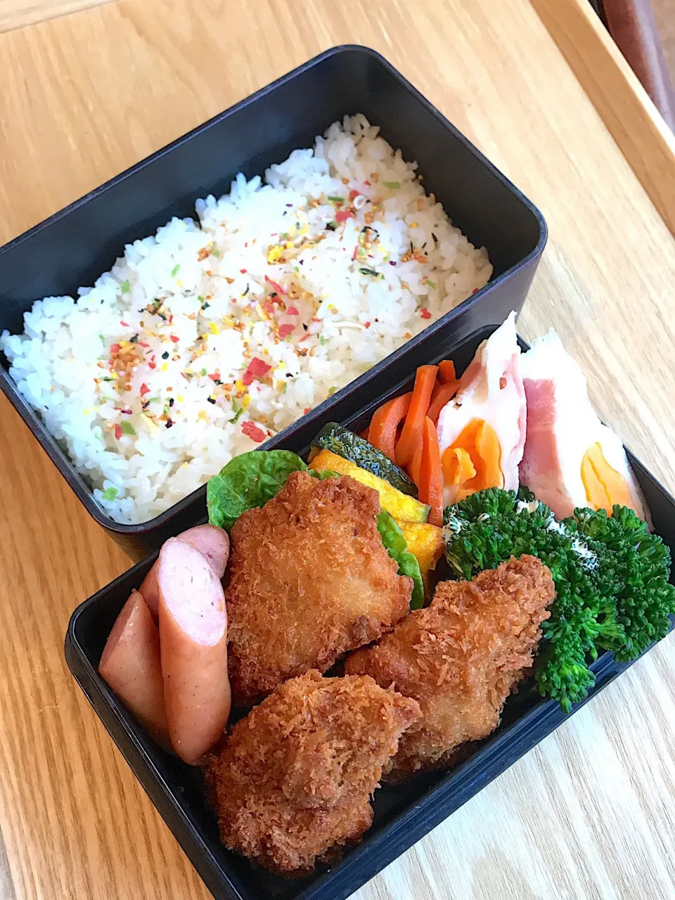 タラのフライ弁当|二キィさん