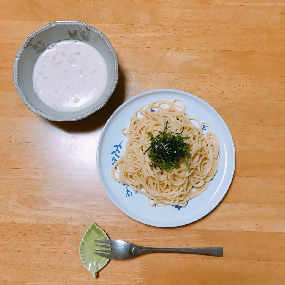 明太子パスタ🍝|ちゃみこさん