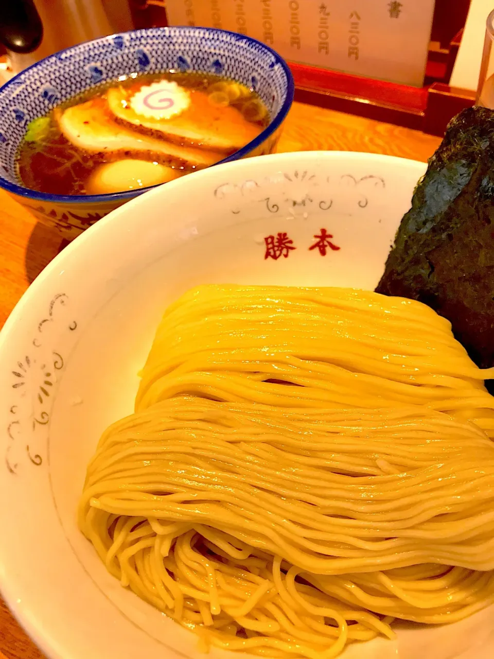 特製清湯つけそば！太麺と細麺の2種。|Tomyさん