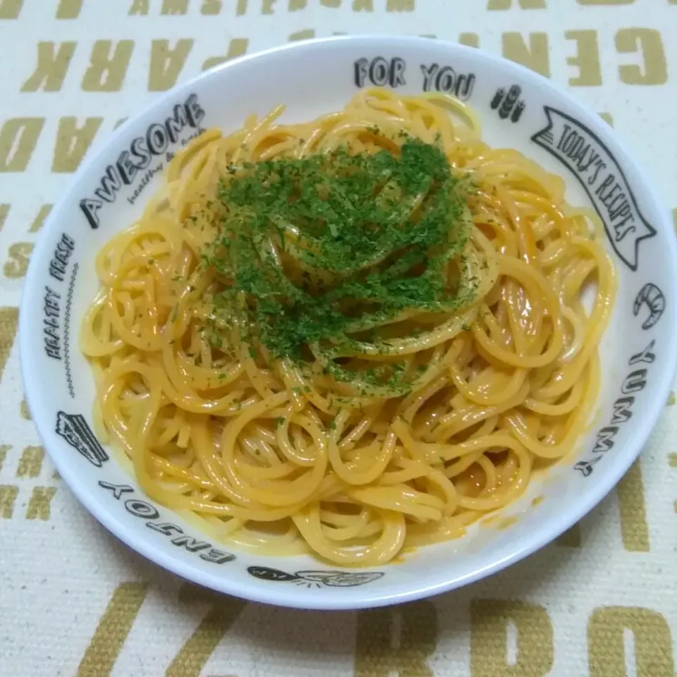 Snapdishの料理写真:2019/03/13　海老クリームパスタ♥|ちいたんさん