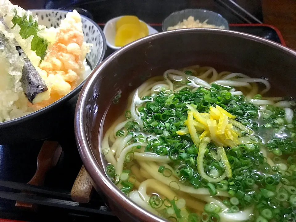 天丼＆ゆずねぎうどん|Masahiko Satohさん