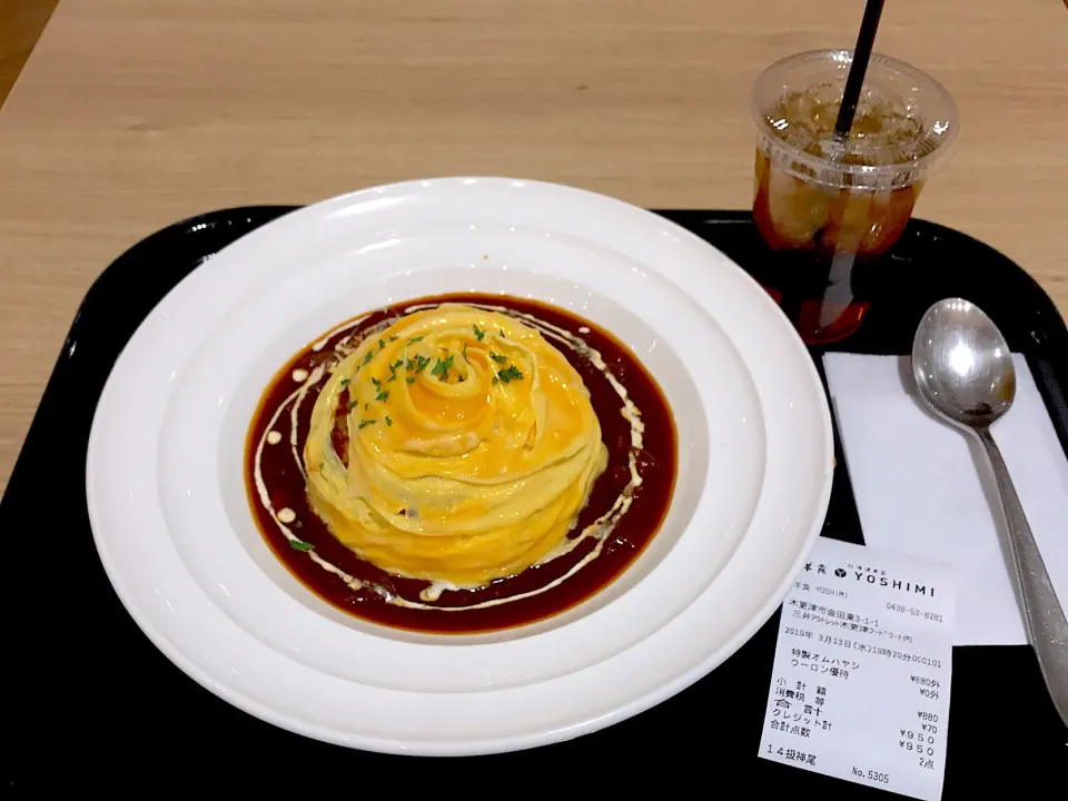 Special hashed beef sauce omurice|Sky Blueさん