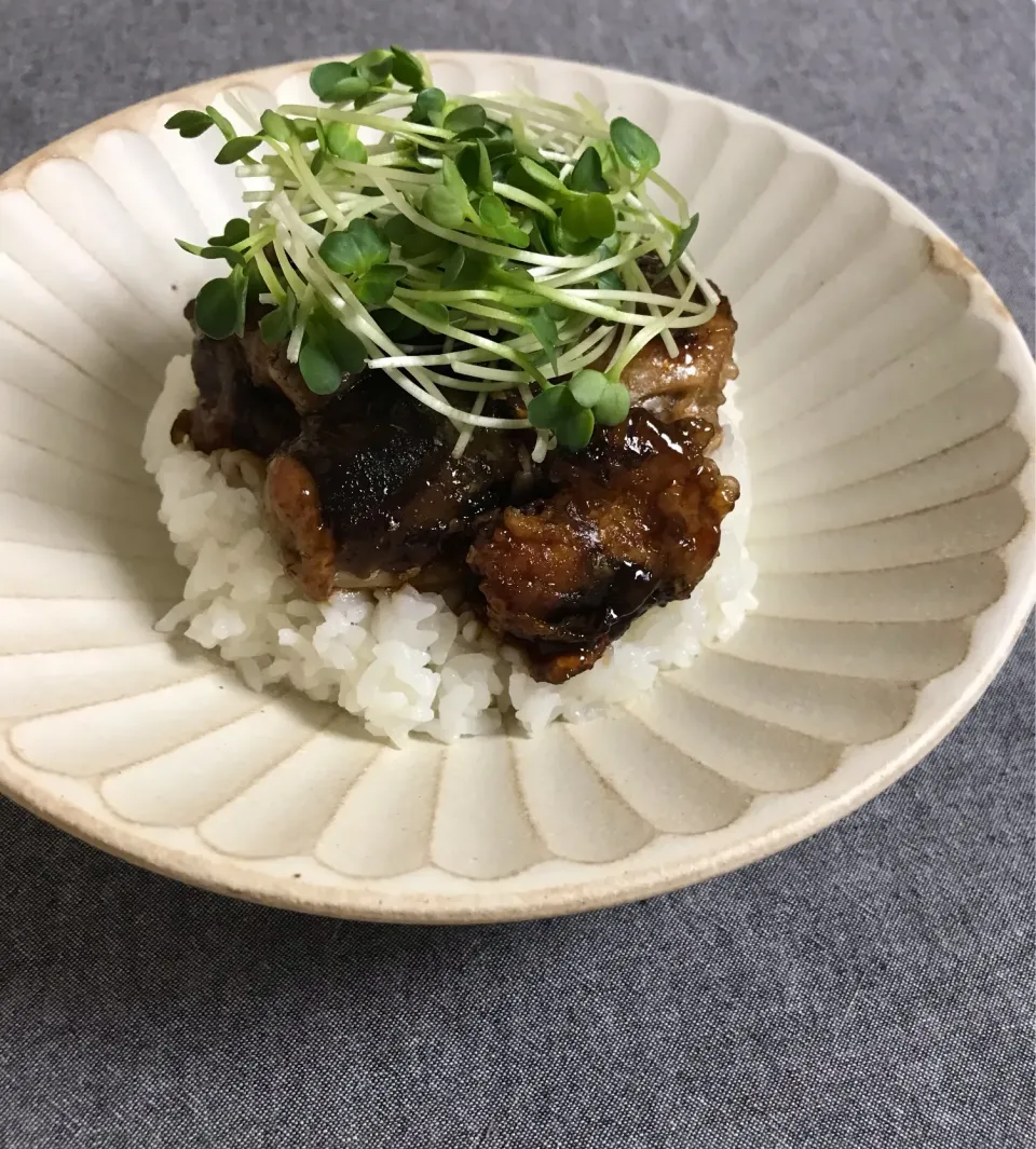 さば缶で簡単！さばの甘辛丼|naocoさん