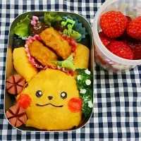 Snapdishの料理写真:幼稚園最後のおべんとう☆|ひろさん