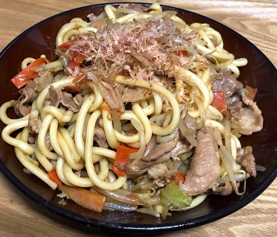 Snapdishの料理写真:焼きうどん|まぁたんさん