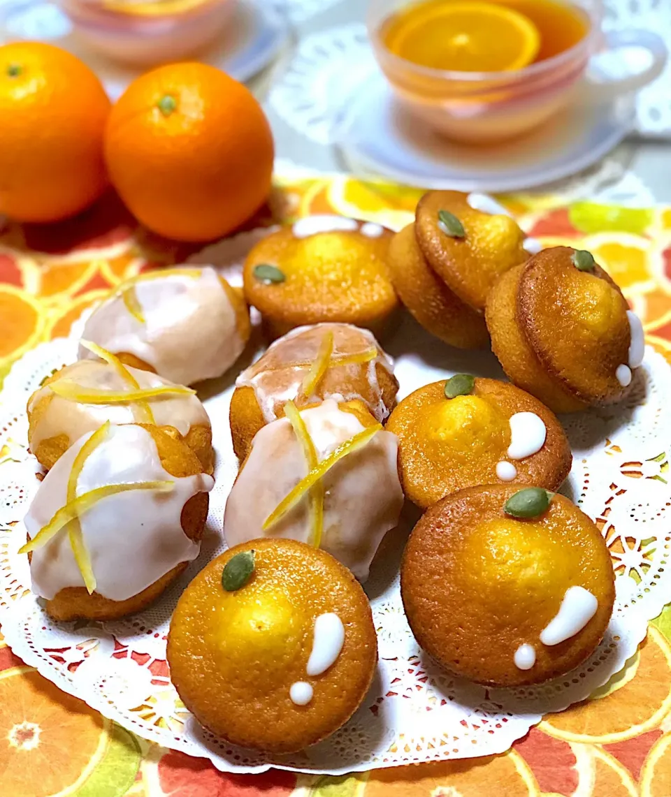 レモンケーキ🍋＆オレンジケーキ🍊|シフォンさん