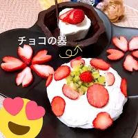 Snapdishの料理写真:ホワイトデーデザートプレート|ひととせ@ゆる糖質制限さん