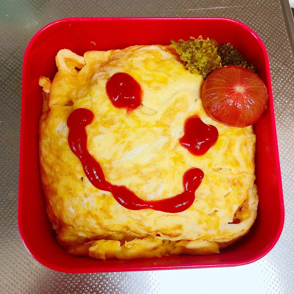 Snapdishの料理写真:オムライス弁当|shipoco☺︎✴︎さん