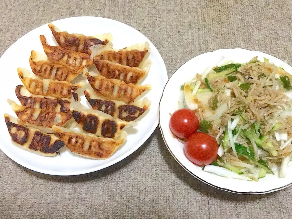 旦那ちゃん晩御飯😄|ちゃびきゅさん