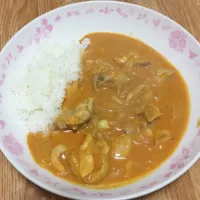 Snapdishの料理写真:バターチキンカレー|Reina Ishihataさん